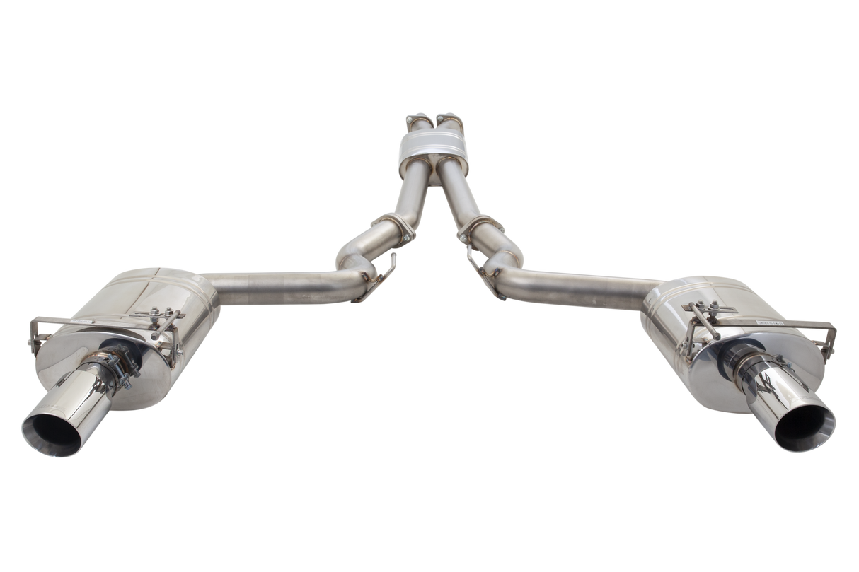 XForce (15-17) Mustang GT Fastback S550 304SS 3" Cat-Back Exhaust with 4" OD Tips