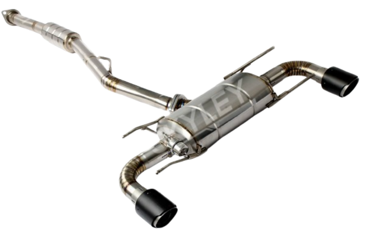 12-20 BRZ/FR-S/86 2.0L 304SS 3" Cat-Back Exhaust with 4" OD Tips