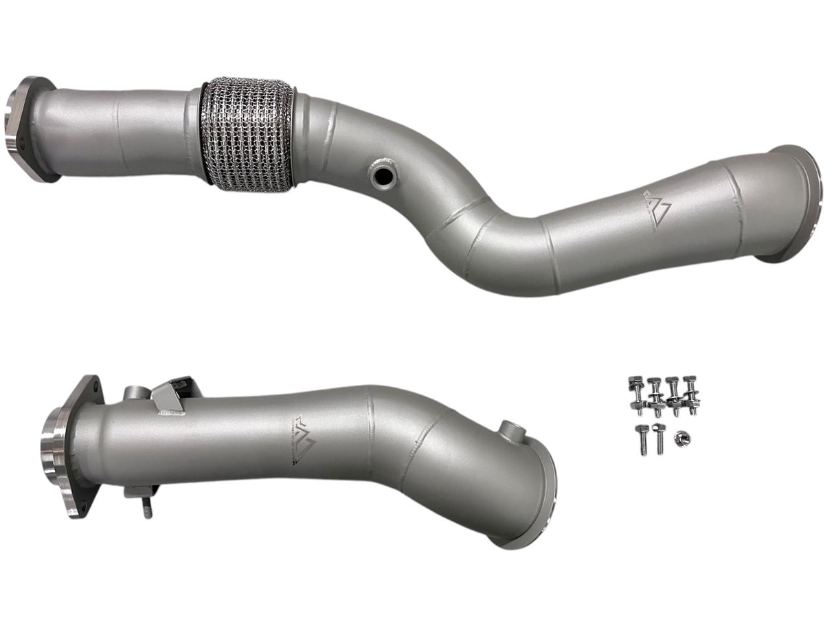 Mastery of Art & Design BMW M2C/M3/M4 G8x S58B30 304SS 3" Catless Downpipes
