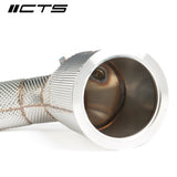 CTS Turbo® (19+) Audi RS6/RS7 C8 4.0L 304SS 3" Catless Down Pipe Set