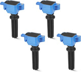 Kingman Speed® (12-20) Ford 2.0L/2.3L EcoBoost Blue Ignition Coil Packs (4-Pack)
