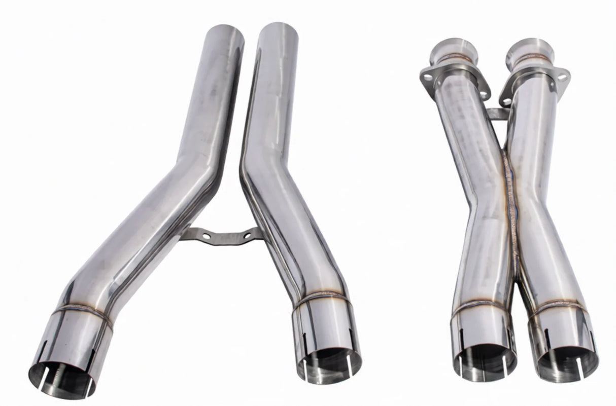 Kingman Speed® (12-13) Corvette Z06/ZR1 LS7/LS9 304SS 3" Catless Exhaust X-Pipe