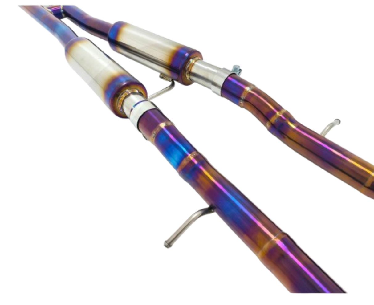 18-26 Lexus LC500 5.0L 2UR-GSE URZ100 Titanium Cat-Back Exhaust 