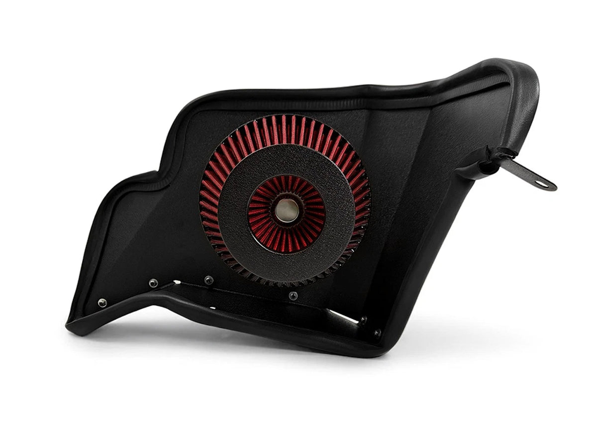 2015-2017 Ford Mustang GT 5.0L Red Cold Air Intake with Heat Shield