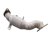 Kingman Speed® (16-24) Chevrolet Camaro 2.0L 200 Cell Catted 304SS 3" Down Pipe with Heat Wrap