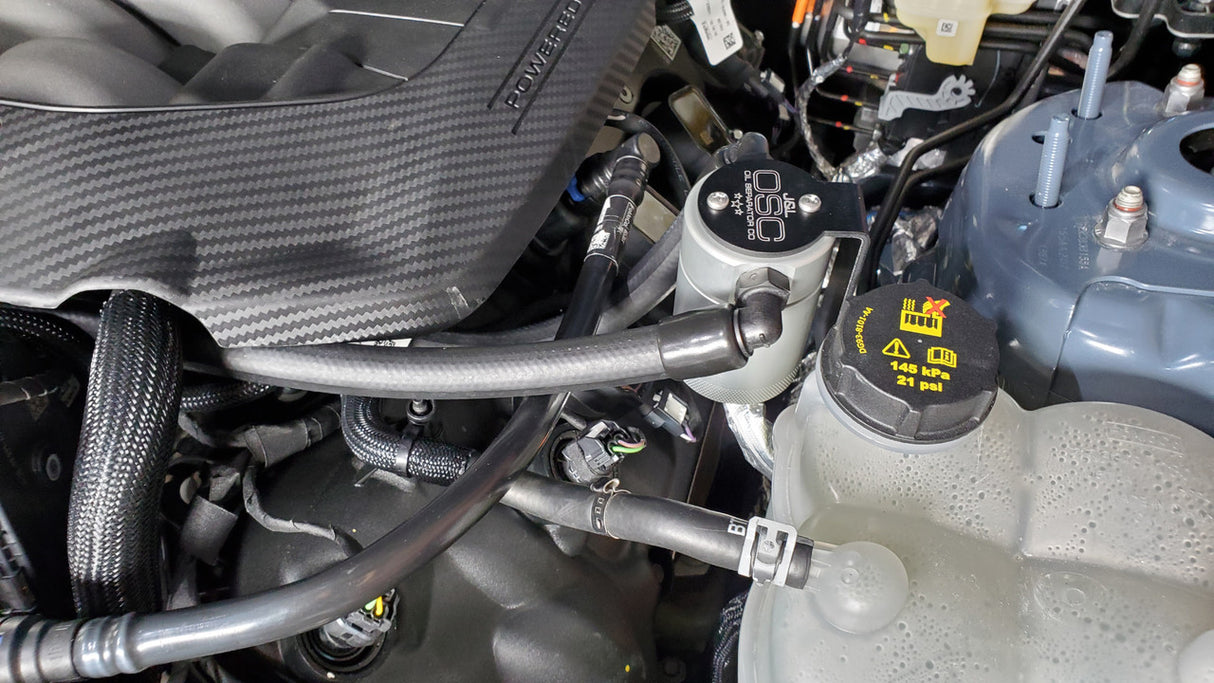 J&L® (24-25) Ford Mustang GT S650 3.0 PCV Side Oil Separator Kit