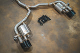 Valvetronic Designs® Audi RS5 B9 Valved Sport Titanium Cat-Back Exhaust with 4" OD Tips