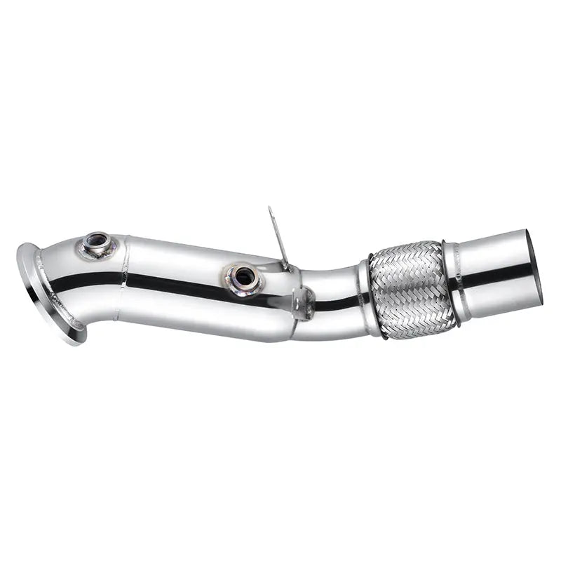 (15+) BMW/GR Supra B48B20 304SS 3" Catless Exhaust Down Pipe