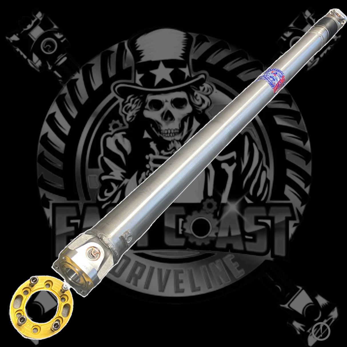 East Coast Driveline® BMW M3 E30/E36/E46/E9x Custom Rear Driveshaft