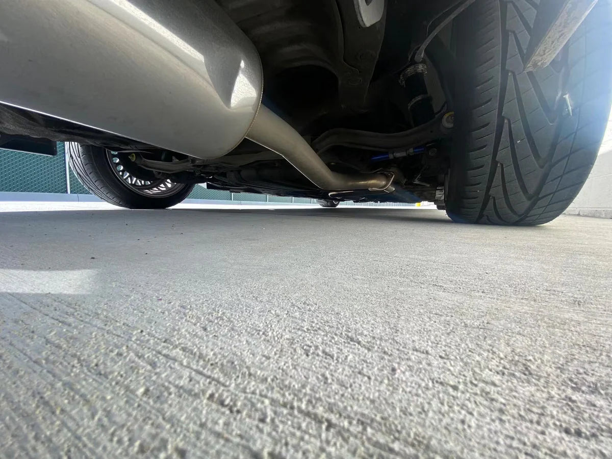 (90-93) Honda Accord 2.2L 2.5" Cat-Back Exhaust with 4" OD Tip