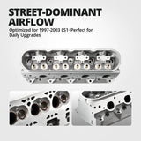 (97-04) Camaro/Corvette/Firebird LS1 Cast Aluminum Cylinder Head (Angled Plug)