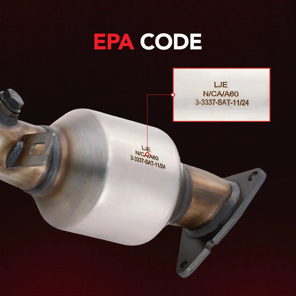 Nissan/Infiniti VQ35/VQ37 200 Cell EPA Catalytic Converters