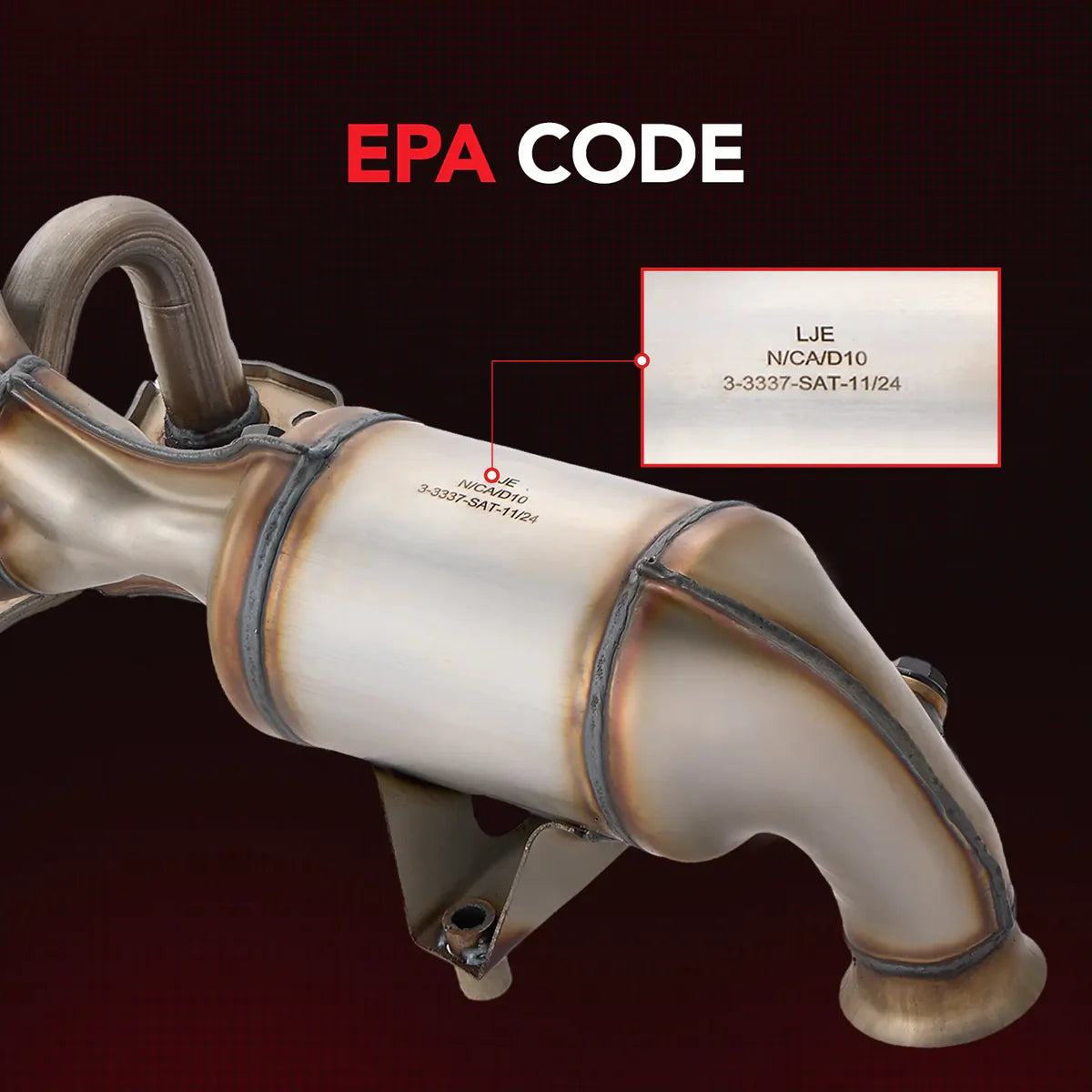 (07-15) Mini Cooper 1.6L EPA Direct Fit Catalytic Converter


