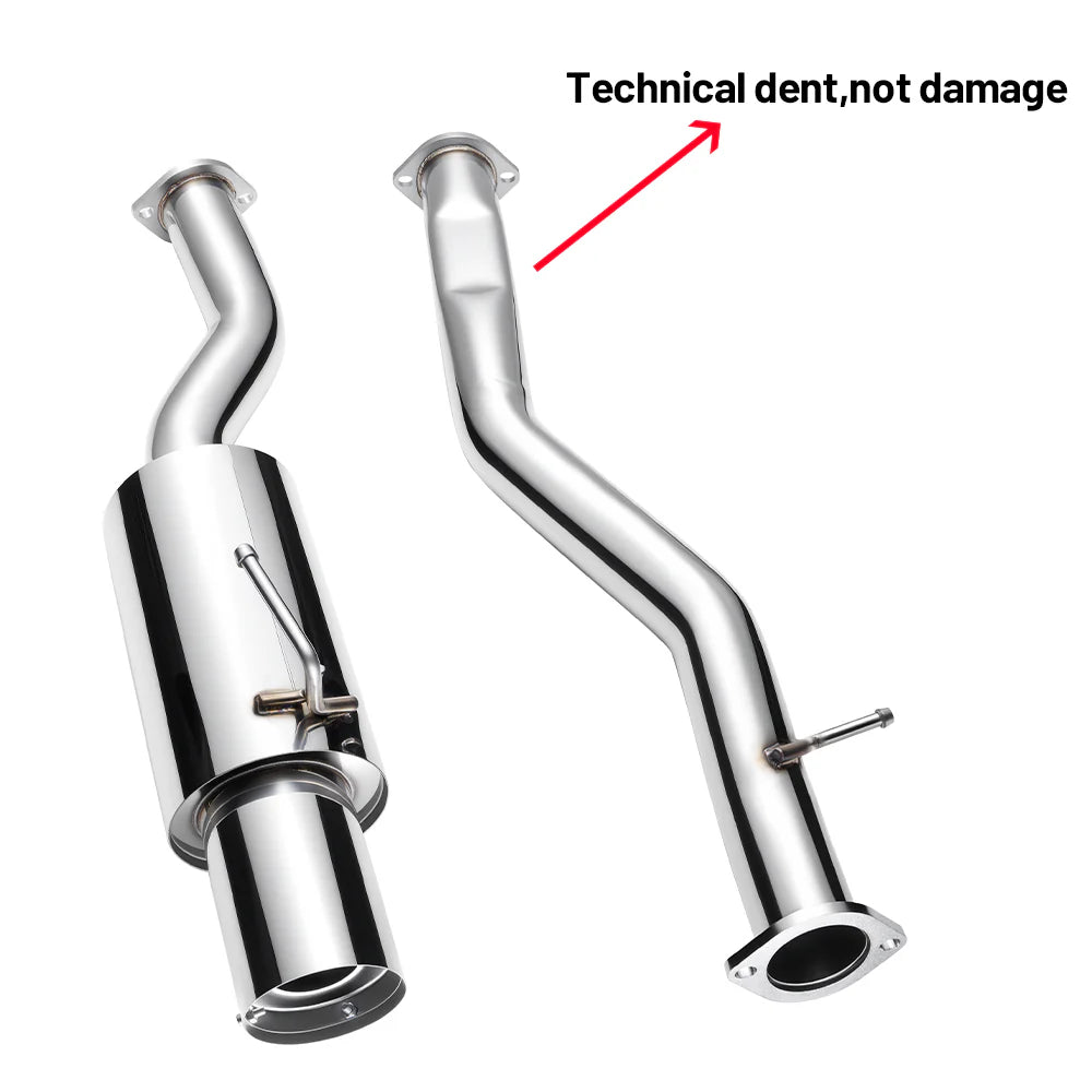 (03-08) Nissan 350Z/Infiniti G35 3" Cat-Back Exhaust with 4.5" OD Tip