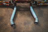 Valvetronic Designs® Ferrari F430 Spider Valved Sport Cat-Back Exhaust with 4" OD Tips