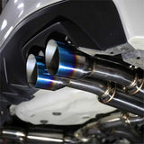 (15-21) Subaru WRX STI VA 3" Cat-Back Exhaust with Quad 4" Burnt Tips