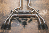 Valvetronic Designs® BMW X3M/X4M F97/F98 Valved Sport Cat-Back Exhaust with 4" OD Tips