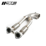 CTS Turbo® (15-26) Audi RSE 8V/8Y/ TTRS MK3 304SS 3" Catless Down Pipe