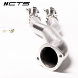 CTS Turbo® (09-24) Nissan GT-R R35 304SS 3" Catless Exhaust Mid-Pipes