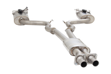 XForce (15-17) Mustang GT Fastback S550 304SS 3" Varex Valved Cat-Back Exhaust with 4" OD Tips