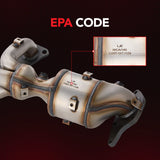 (08-15) Nissan Rogue 2.5L Front Exhaust Manifold Catalytic Converter