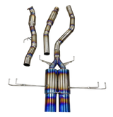 Honda Civic Type-R FL5 2.0L K20C1 Blue Titanium Cat-Back Exhaust 