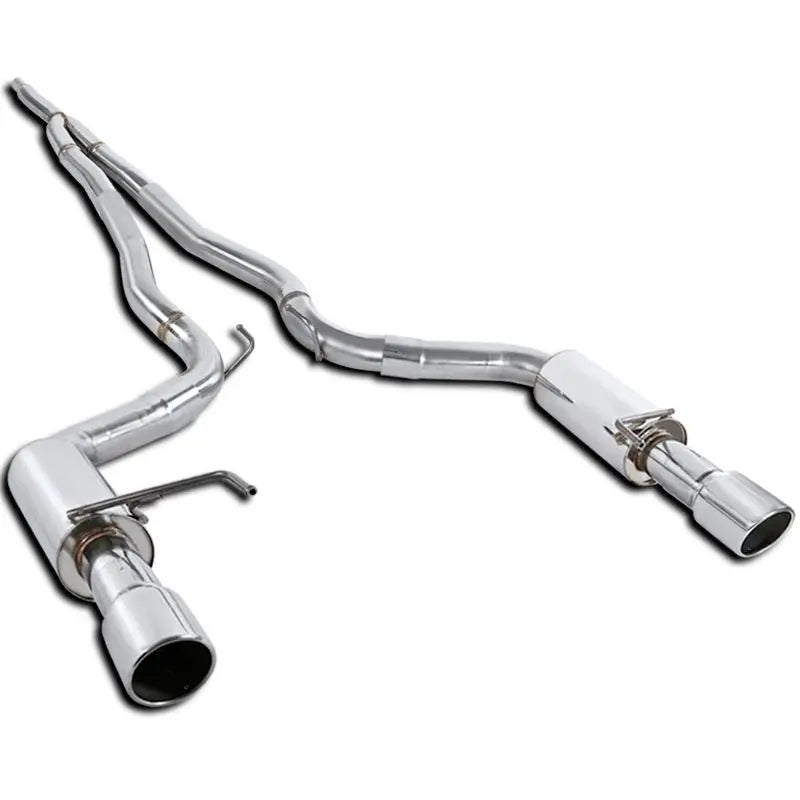 15-23 Ford Mustang 2.3L EcoBoost 3" Cat-Back Exhaust with N1 4" OD Tips