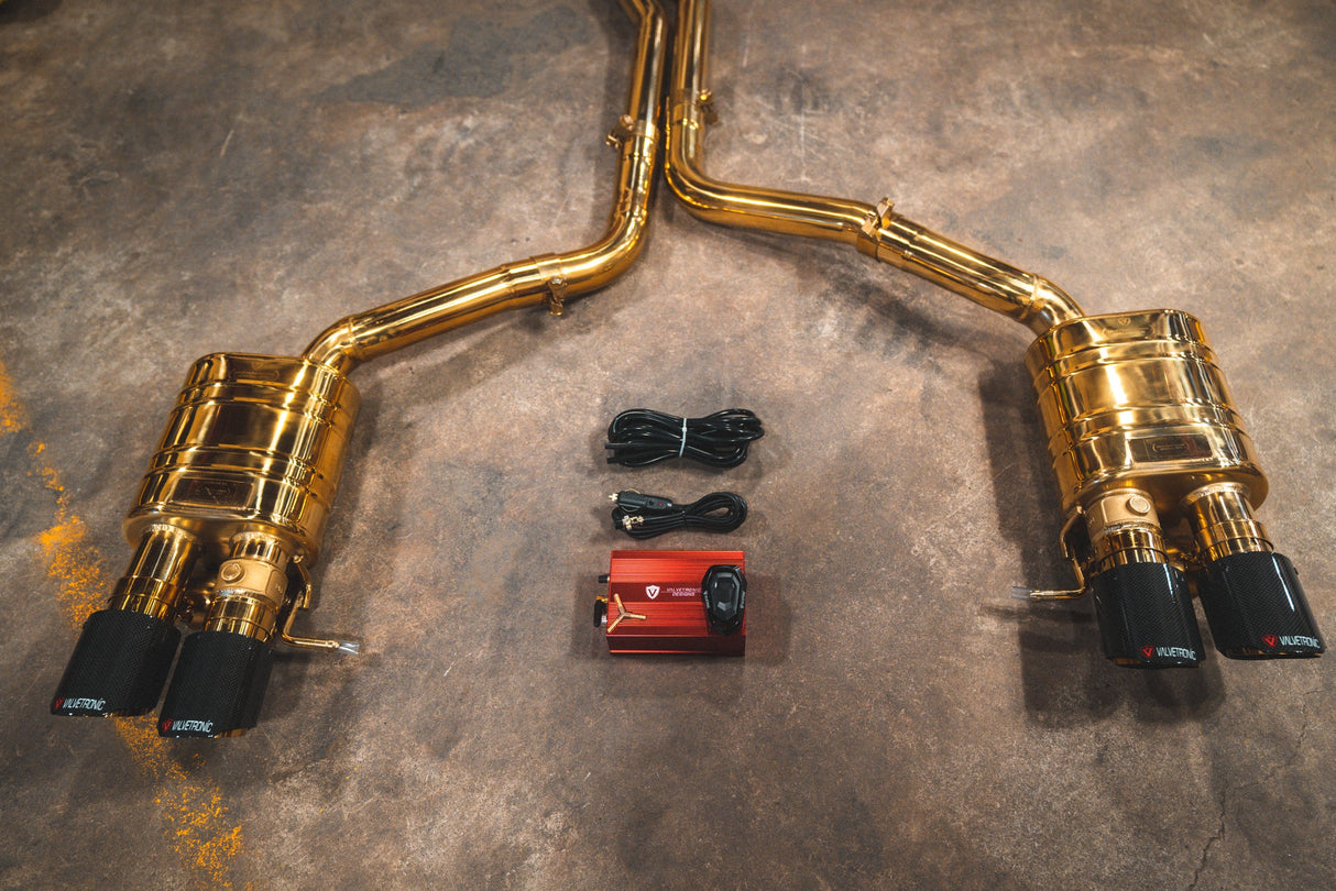 Valvetronic Designs® Audi S4/S5 B8/B8.5 Valved Sport Cat-Back Exhaust with 4" OD Tips