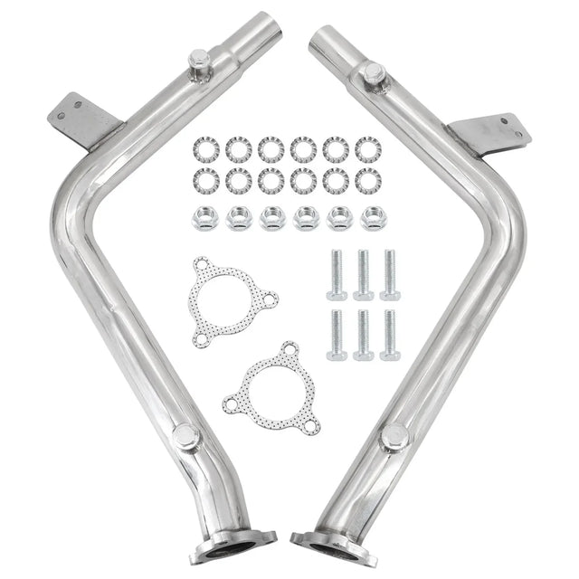 00-04 Porsche Boxster 986 2.7L/3.2L Catless Exhaust Down Pipes