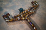 Valvetronic Designs® Nissan GT-R R35 Titanium Cat-Back Exhaust with 4" OD Tips