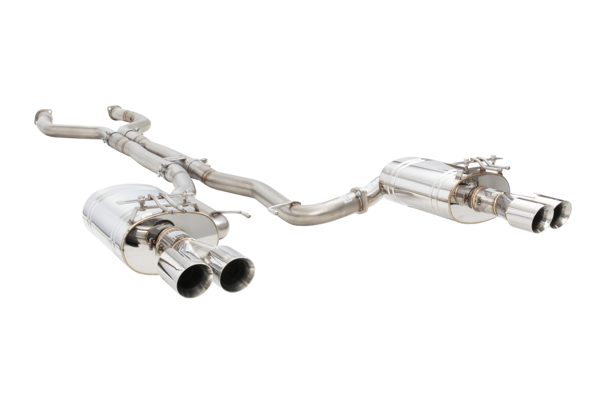 XForce Chevy SS/PontiacG8 Straight Pipe Centre Cat-Back Exhaust with Quad 4" OD Tips