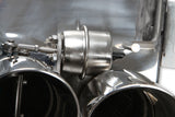Hooker (06-13) Corvette Z06 C6 3" 304SS Axle-Back Exhaust with Dual NPP Mufflers