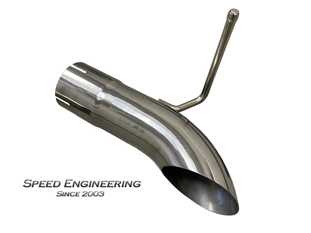 Speed Engineering® GM SUV/Truck 304SS 3.5" Cat-Back Exhaust (Single Cab-Axle Exit)
