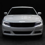 Dodge Charger Head Lights with LED Sequential Turn Signals Halogen