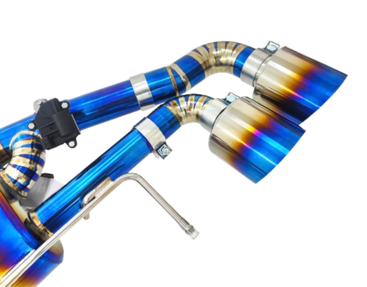 09-24 Nissan GT-R R35 3.8L VR38DETT Titanium Cat Back Exhaust 