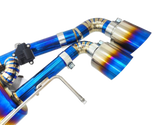 09-24 Nissan GT-R R35 3.8L VR38DETT Titanium Cat Back Exhaust 