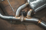 Valvetronic Designs® (18-24) BMW X3/X4 M40i Valved Sport Cat-Back Exhaust with 4" OD Tips
