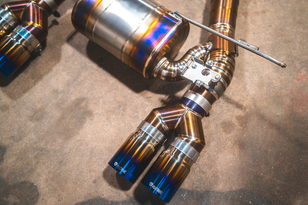 Valvetronic Designs® BMW M3/M4 F8x Valved Sport Cat-Back Exhaust with 4" OD Tips