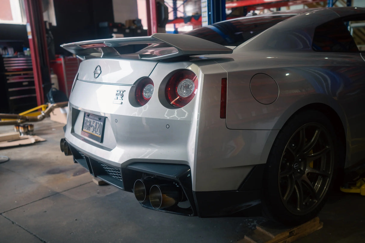 Valvetronic Designs® Nissan GT-R R35 Titanium Cat-Back Exhaust with 4" OD Tips