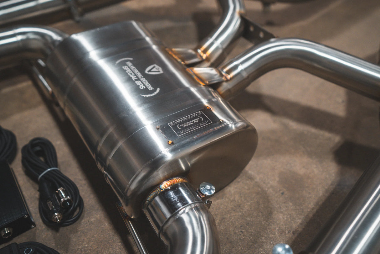 Valvetronic Designs® (20-25) BMW M3/M4 G8x Valved Sport Cat-Back Exhaust with 4" OD Tips