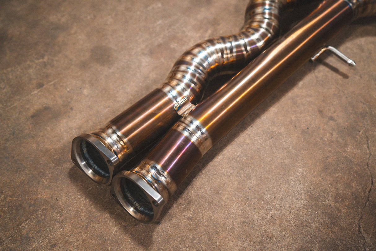 Valvetronic Designs® BMW M3/M4 F8x Valved Sport Cat-Back Exhaust with 4" OD Tips