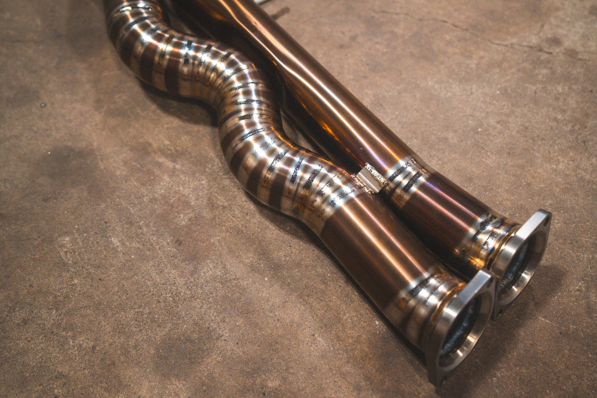 Valvetronic Designs® BMW M3/M4 F8x Valved Sport Cat-Back Exhaust with 4" OD Tips