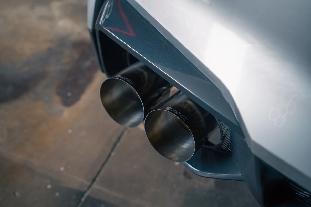 Valvetronic Designs® Nissan GT-R R35 Titanium Cat-Back Exhaust with 4" OD Tips
