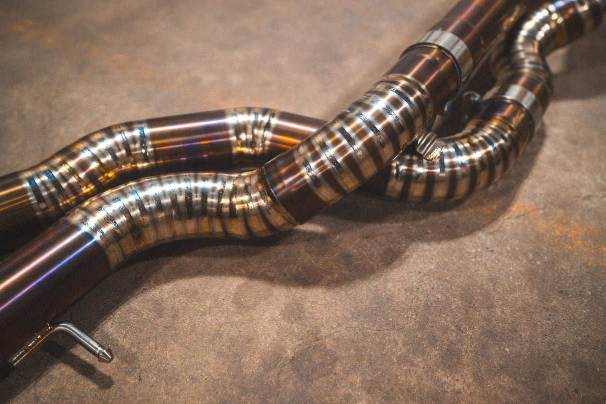 Valvetronic Designs® BMW M3/M4 F8x Valved Sport Cat-Back Exhaust with 4" OD Tips