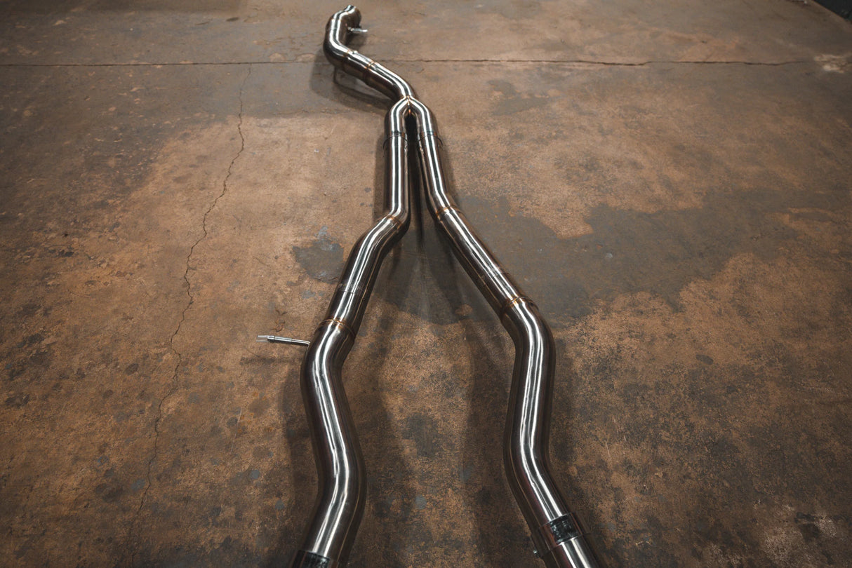 Valvetronic Designs® Toyota GR Supra A90/A91 Valved Sport Cat-Back Exhaust with 4" OD Tips
