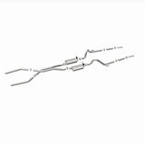 MagnaFlow Sys Cat-Back 64-66 Ford Mustang 2.5inch