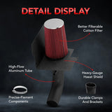 (07-11) Jeep Wrangler JK 3.8L Cold Air Intake with Dry Filter

