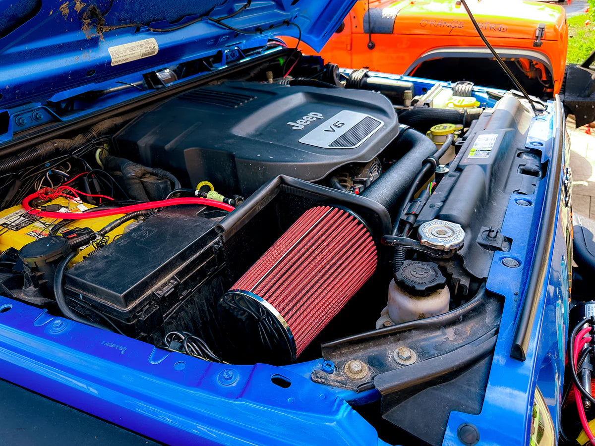 (12-18) Jeep Wrangler JK 3.6L Cold Air Intake with Dry Filter