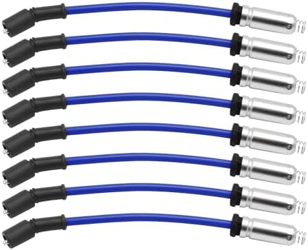 99-15 Camaro/Corvette/Silverado/Sierra LS V8 Blue Spark Plug Wires