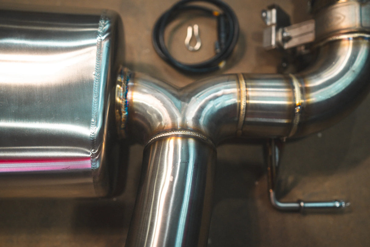Valvetronic Designs® BMW F22/F30/F32/F36 F-Body Valved Sport Axle-Back Exhaust with 4" OD Tips